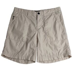 Eddie Bauer Mercer Fit Khaki Hiking Outdoor Walking Shorts Women's Size 6